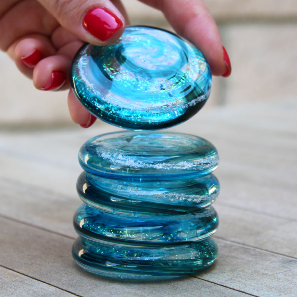 Living Glass Touchstones